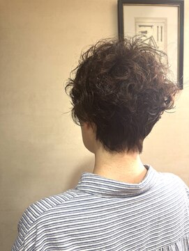 ロア ミオ 仙台駅前(Loa mio) ショートでパーマ