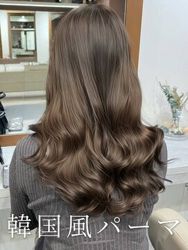 アミー 銀座(Ammy) #韓国風パーマ #コテ巻き風パーマ #ロングパーマ #パーマ