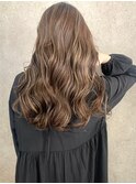 ラベンダーベージュミルクティーベージュカラーブリーチ力ラー