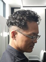 アストロ(ASTRO)&nbsp;スパイラルパーマ×フェード/スペインカール/極道パーマ