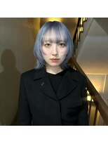 マーシー(MAAAAAC)&nbsp;ブルーラベンダー／ホワイトラベンダー／透明感ブリーチカラー