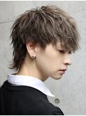 ツイストスパイラルパーマ波巻きパーマシャドウパーマメンズ
