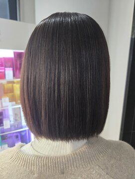 ヴィジョン 梅田店(Vision) つやつやショートボブ縮毛矯正