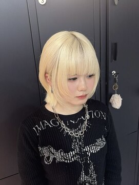 エル オオサカ 心斎橋店(L. OSAKA) ボブウルフ/ハイトーン