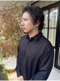 サーフカール×メンズパーマ