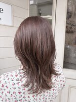 アミュレ ヘア サロン(Amule hair salon)&nbsp;柔らかなピンクグレージュ2026透明感のある暖色カラー