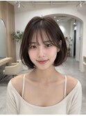 ナチュラル韓国ボブ
