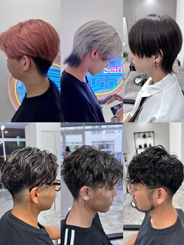ザイン(Sein)の写真/仕事終わりにも通いやすく、骨格に合わせたカットやパーマでなりたいを叶えます◎
