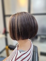 ファイブ ノーヴル カラット(5 Noble ct.)&nbsp;ハイライトボブスタイル