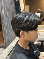 スウェル 成田店(Swell)&nbsp;学生メンズカット [#成田 #MEN'S #センターパート #学割U24]