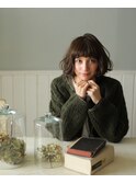 外国人風大人ボブ