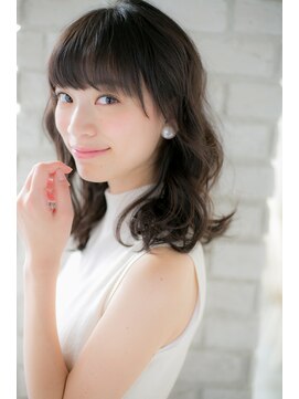 カノン(canon) 【canon 下北沢】360°美シルエット☆無造作ウェーブセミディ