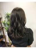 ＊アッシュブラウンのロング巻き髪＊