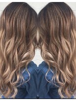 ディバイス カラーアンドエクステ(Device)&nbsp;【Device】外国人風ダブルカラー＋シールエクステ50枚