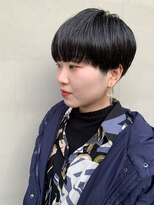 ヘアー アイス ルーチェ(HAIR ICI LUCE) マッシュショート ボブ ワイドバング
