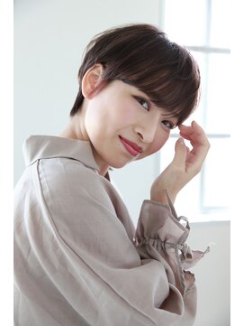 ヘアーアンドメイク エクリ 不動前店(Hair&Make equri) 小顔マニッシュショートボブ
