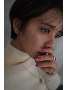 ステイシー(STACY) STACY 丸みショート×ベージュカラー×小顔