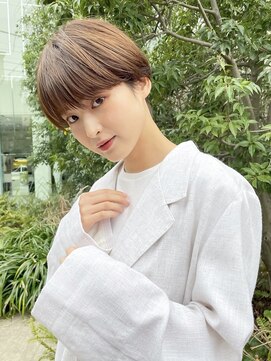 メゾンドイギー(MAISON de IGGY) こなれ感シースルーショート＊イメチェン/ダークアッシュ/モード