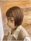 ぱっつんボブ