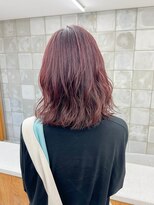 トゥコ(tuco)&nbsp;ピンクブラウンカラー　ヴァイオレットピンク　ブリーチなし