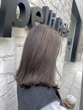 カペリベラ Capelli bella 枚方店 くすみベージュ