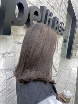 カペリベラ Capelli bella 枚方店 くすみベージュ