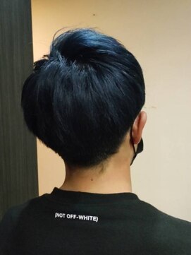 ヘアーメイク ドット(HairMakeDOT) 色落ち楽しむブルーブラック