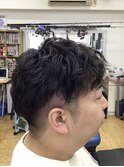 ツーブロックパーマ