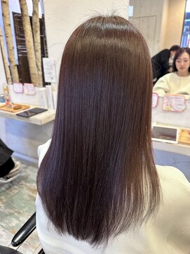 エズ(Eze) ロングレイヤー×ラベンダーアッシュ