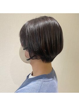 ファースト 泉中央店(first) ステップボーンカット/アッシュオリーブ/20代30代40代