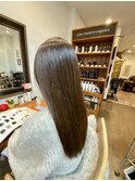 髪質改善ストレート