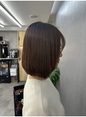 髪質改善サラサラプレミアムストレート大人ガーリー韓国ボブ横浜