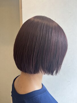 ヘアスペースブルーム エボリューション 庄内店(HAIR SPACE BLOOM evolution) 【庄内店カット カラー】暖色カラー/ショートボブ/10代 20代
