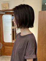 エニエンメイクス 立川(ENIEN MAKE'S)&nbsp;ボブ/切りっぱなし/ウエットヘア/オリーブベージュ立川17