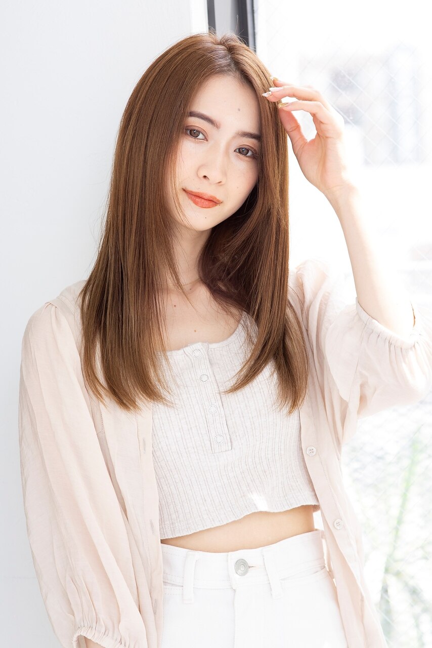 【お得なフルコース】縮毛矯正+カット+カラー+トリートメント