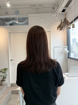 ロカ 表参道(loka) レッド/ボルドー［表参道/髪質改善/ブリーチ/ハイライト］