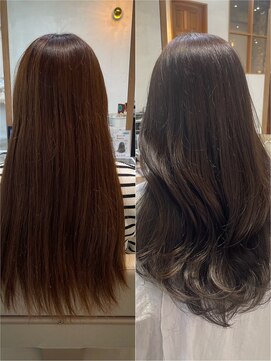 エレノア トーキョー 恵比寿(ELEANOAH TOKYO) ロング韓国風小顔レイヤーカット