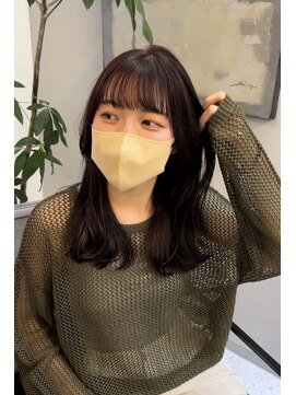 ジエクト カナウ(The Ect canow) レイヤーカット 顔周り 顔周りレイヤー 似合わせカット