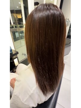 エアー 銀座タワー(AIR) 簡単スタイリング/髪質改善/美髪/明るい白髪染め【榛葉】