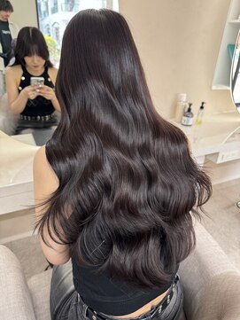 オズ 郡山桑野店(OZ) 郡山髪質改善トリートメント顔周りレイヤーカットベージュカラー