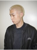 BURGメンズカットアップバングスパイキーショートスキンフェード