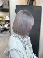 ヴァイス 渋谷店(VAICE)&nbsp;ボブ/シルバーアッシュ/ハイトーンカラー