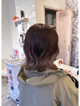 エル(L by truecreation) 韓国/髪質改善/ブリーチ/ダブルカラー/カラー/学割U24/春日部