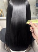  【梅田、茶屋町】ツヤ髪縮毛矯正/艶髪カラー/