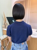キュオンシア(CUEON. ciea)&nbsp;ミニボブ×オリーブグレージュカラー