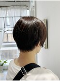 【30代・40代おススメ】大人ショート×ナチュラルブラウンカラー