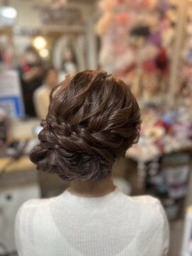 きものレンタルたまちゃん ふわふわアップヘアセット