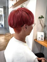 ラグシス(LUXIS)&nbsp;レッドカラー×マッシュ【立川/メンズ】