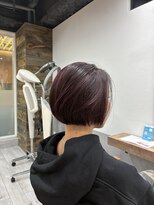 シエル 蒲田店(CIEL)&nbsp;ハイライトバレイヤージュ×ボブ