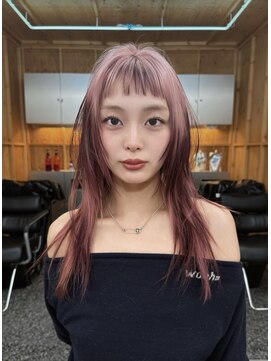 リリック(LYLICK) ピンク×ブラウン